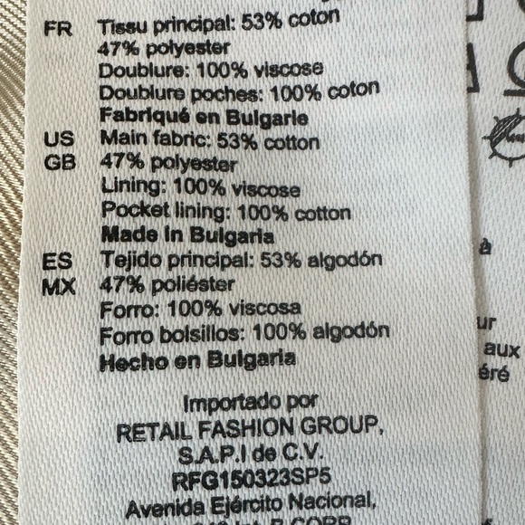 Sandro Button Gabardine Trench Coat in Beige - Picture 13 of 14